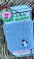 Knitted Cup cozies
