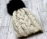 The Cabled Beanie