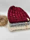The Braided Hearts Beanie
